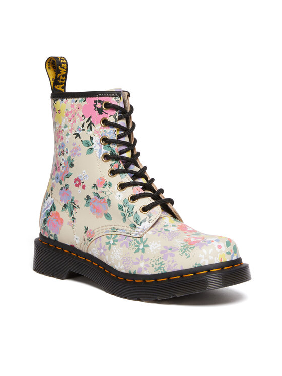 

Ботинки женские Dr. Martens 1460 Floral разноцветные 36 EU, Разноцветный, 1460 Floral