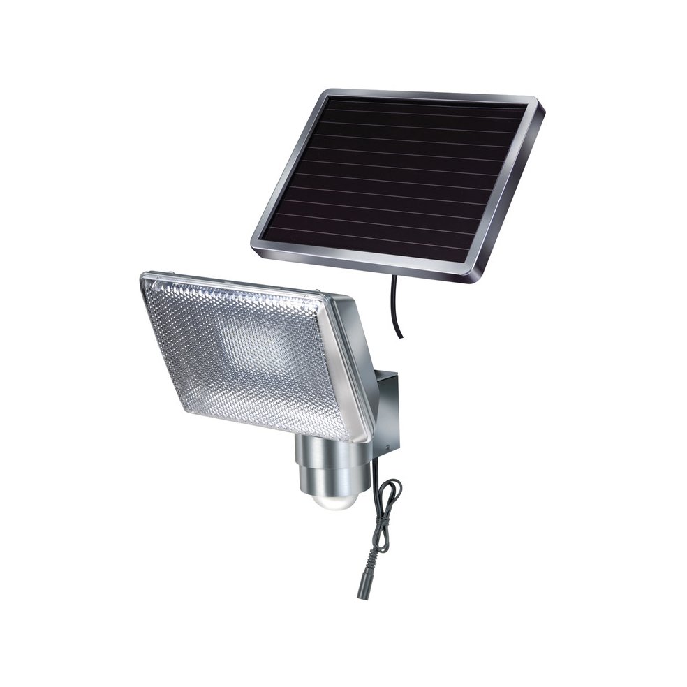 Прожектор на солнечных батареях Brennenstuhl LED SOL 80 с датчиком движения 350 лм 1170840 фонарь от аккумулятора brennenstuhl 1171590