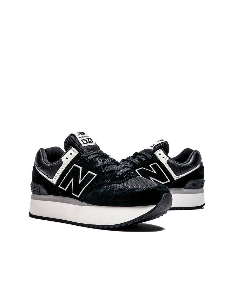 

Кроссовки женские New Balance WL574ZAB черные 9 US, Черный, WL574ZAB
