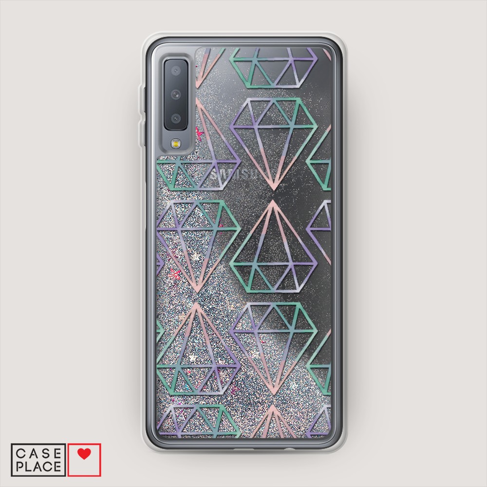 

Чехол Awog "Бриллианты голографика" на Samsung Galaxy A7 2018, 26791-1