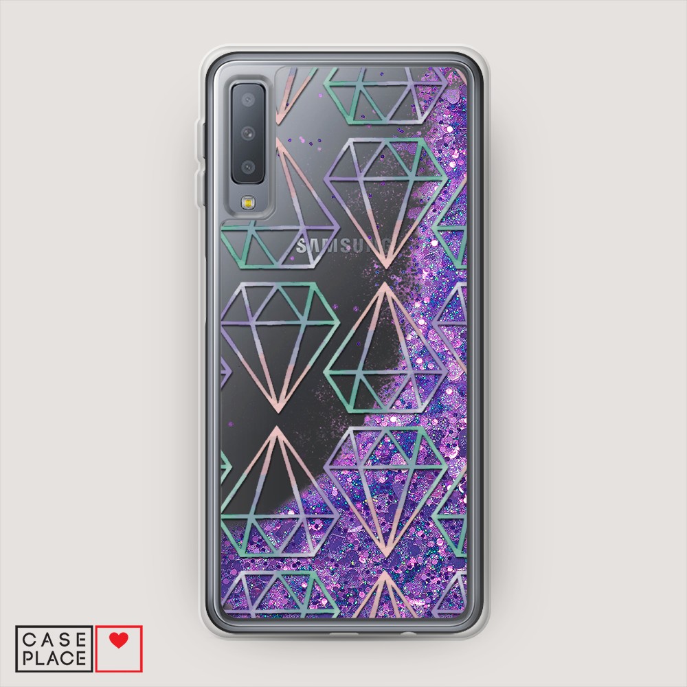 

Чехол Awog "Бриллианты голографика" на Samsung Galaxy A7 2018, 26792-1