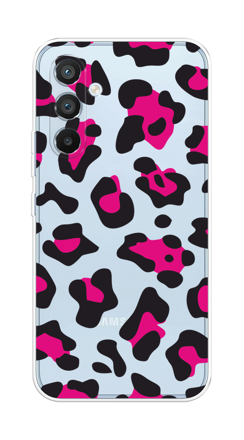 

Чехол Homey на Samsung Galaxy A54 5G "Pink cow spots", Черный;розовый, 2107750-1
