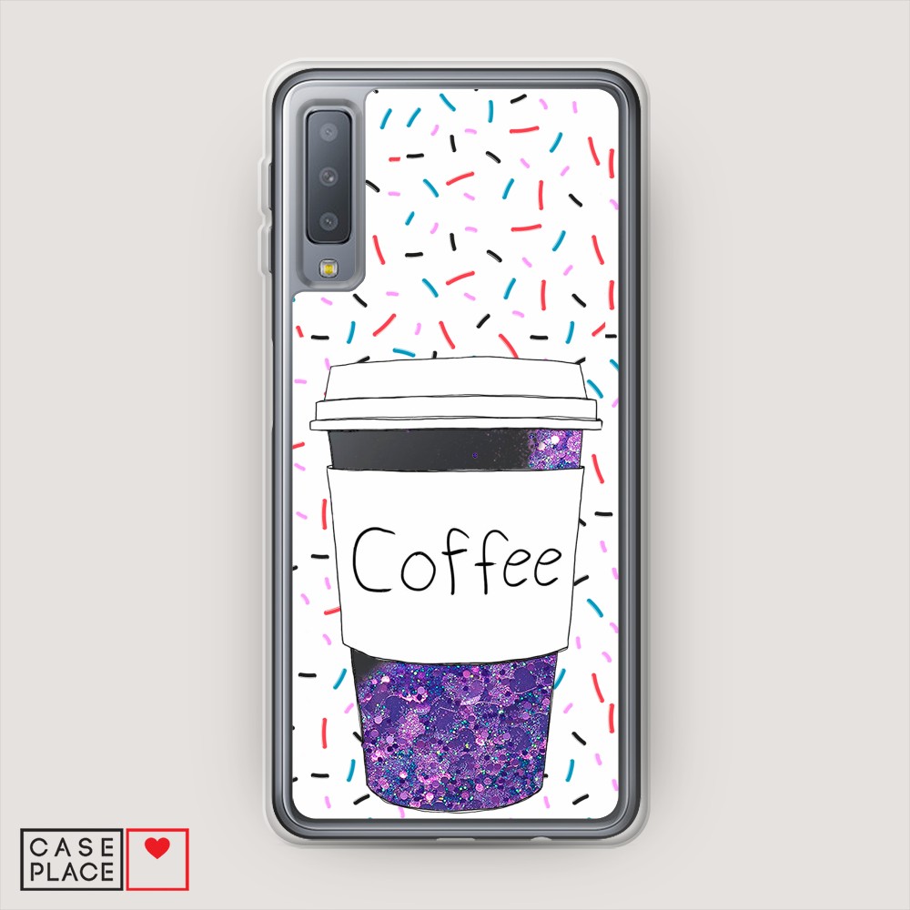 

Чехол Awog "Coffee прозрачный стакан" на Samsung Galaxy A7 2018, 26792-1