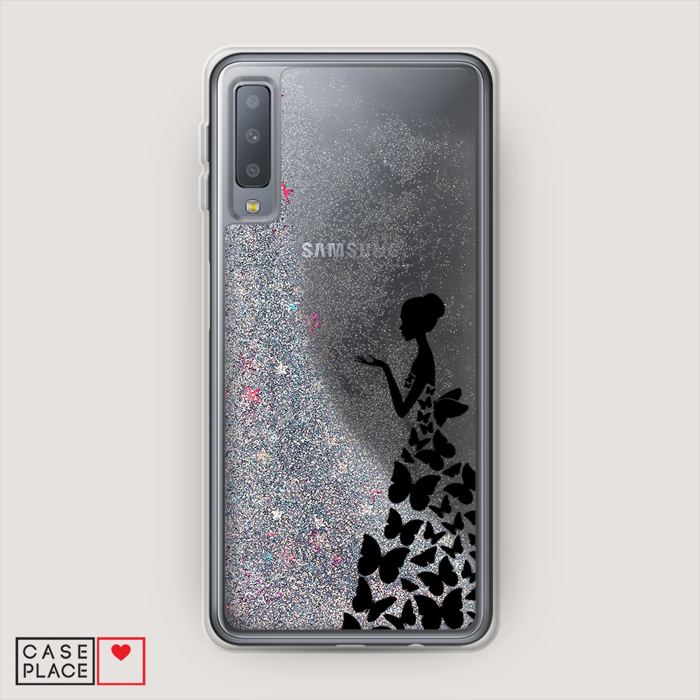 

Чехол Awog "Дама в бабочках" на Samsung Galaxy A7 2018, 26791-1