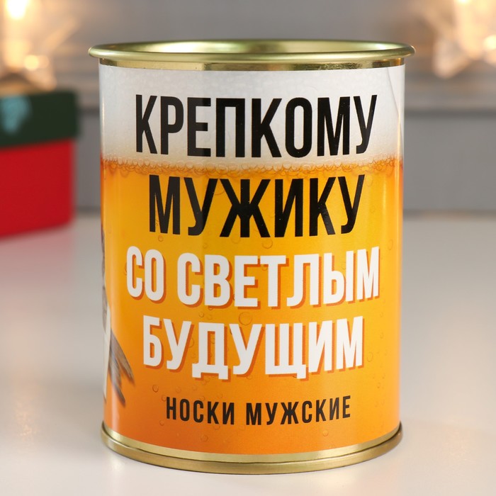 

Подарочный набор носков мужских NoBrand Крепкому мужику черных 43, Черный, Крепкому мужику