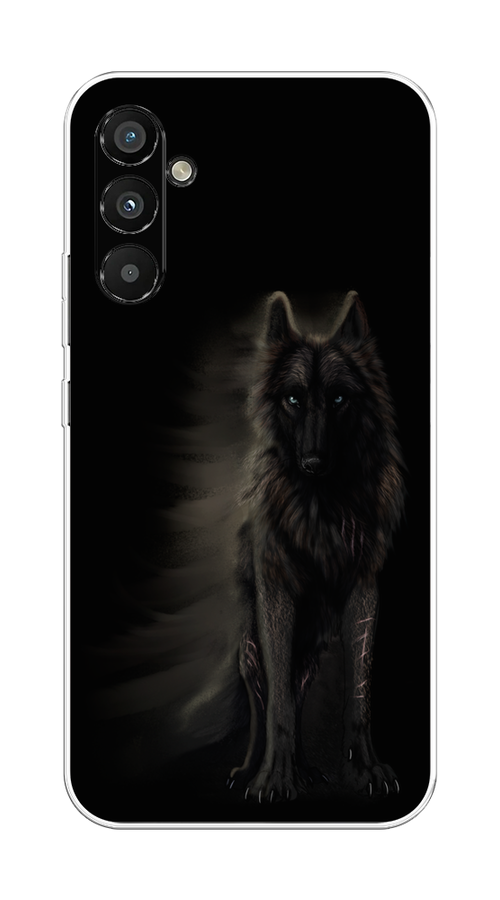 

Чехол Homey на Samsung Galaxy A34 5G "Туманный волк", Черный, 2107850-1