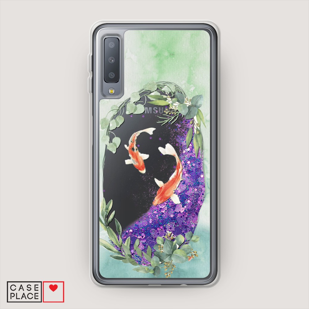 

Чехол Awog "Две золотые рыбки" на Samsung Galaxy A7 2018, 26792-1