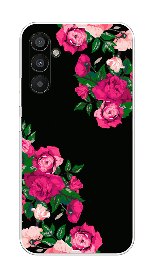 

Чехол Homey на Samsung Galaxy A34 5G "Розы фуксия", Черный;розовый;зеленый, 2107850-1