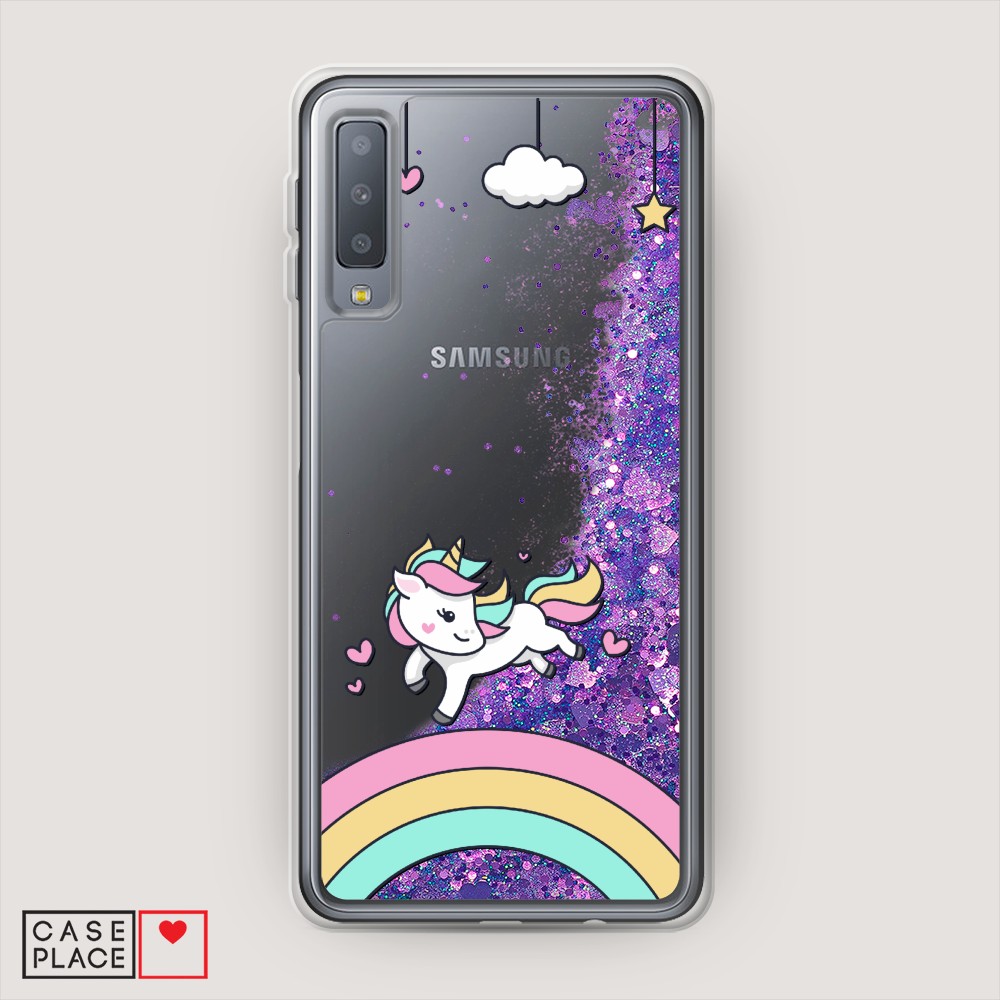 

Чехол Awog "Единорог на радуге" на Samsung Galaxy A7 2018, 26792-1