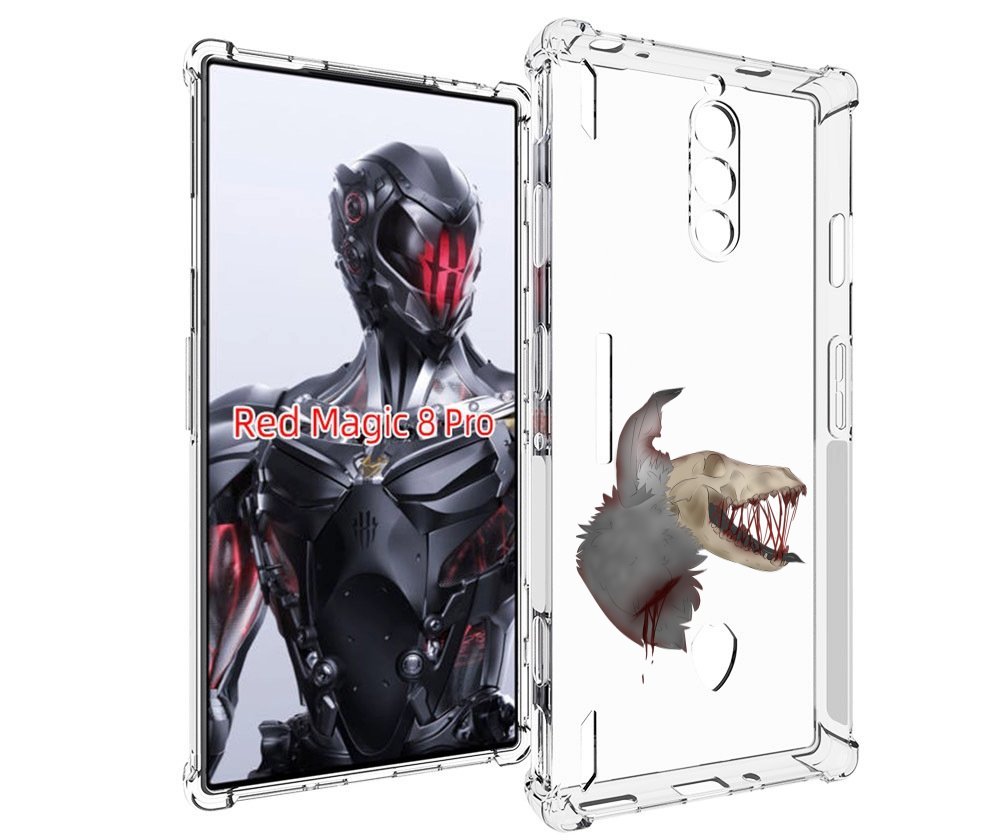 

Чехол MyPads кровавый-череп для ZTE Nubia Red Magic 8 Pro / Red Magic 8 Pro Plus, Tocco
