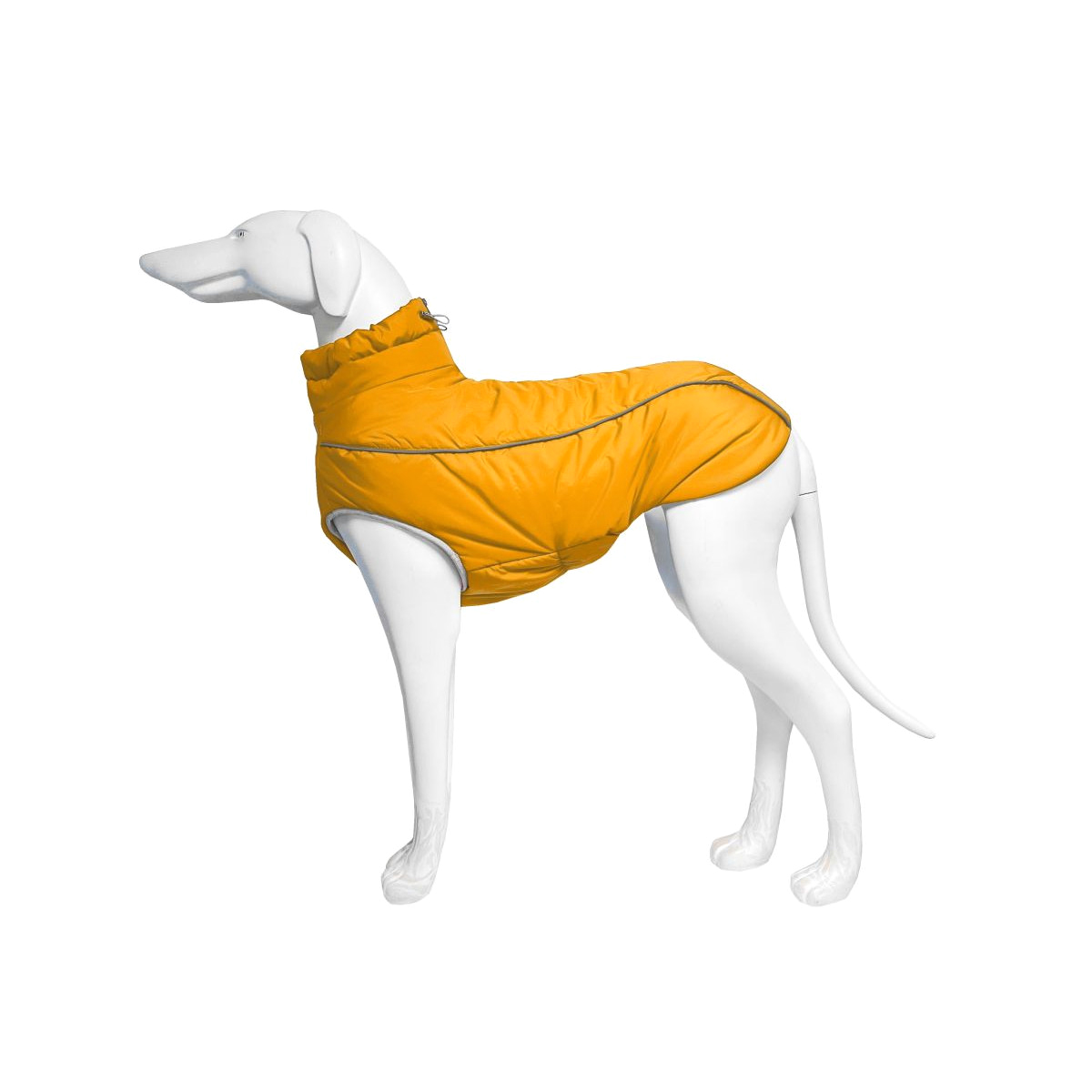 Жилетка для собак Osso fashion, Аляска зимняя, горчица, размер 60-1