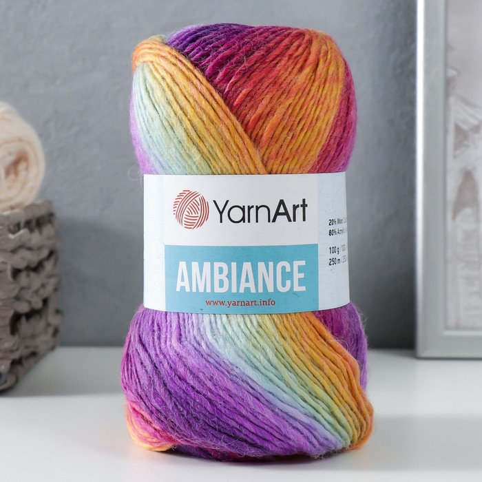 

Пряжа Ambiance 80% акрил, 20% шерсть 250м/100г (160)