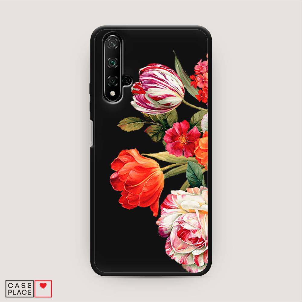 фото Чехол awog "весенний букет" для honor 20
