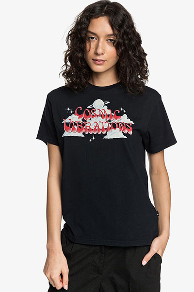 

Футболка женская Quicksilver Womens черная M, Womens