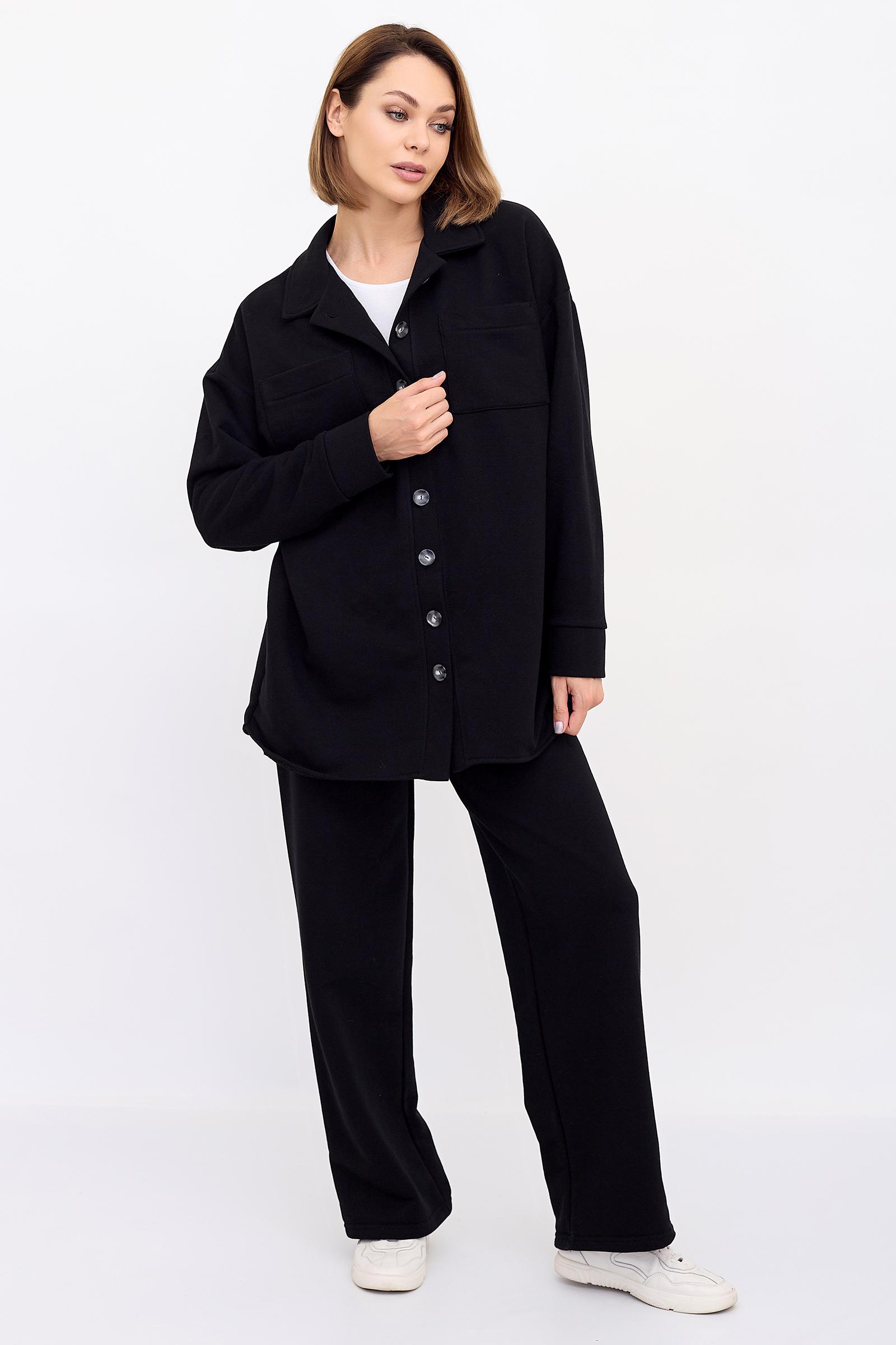 

Костюм женский LikaDress 18-1727 черный 58 RU, 18-1727