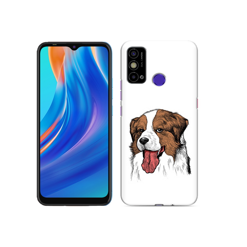 

Чехол MyPads Tocco для Tecno Spark Go бетховен, Прозрачный, Tocco