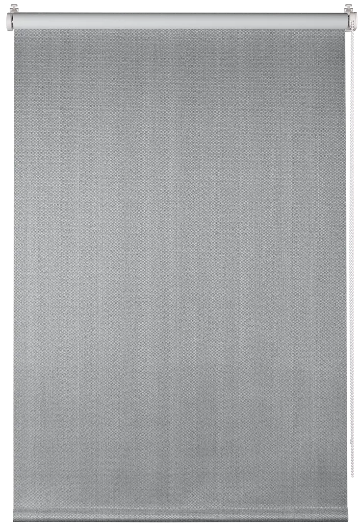 

Штора рулонная блэкаут Dublin 110x250 см серая