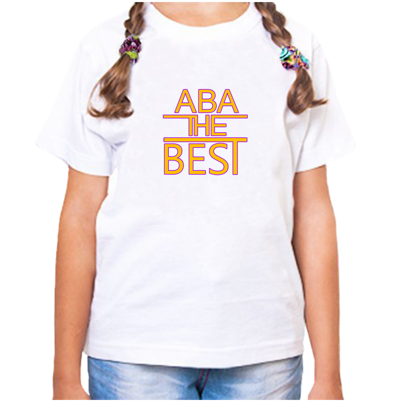 

Футболка девочке белая 32 р-р ава the best, Белый, fdd_ava_the_best