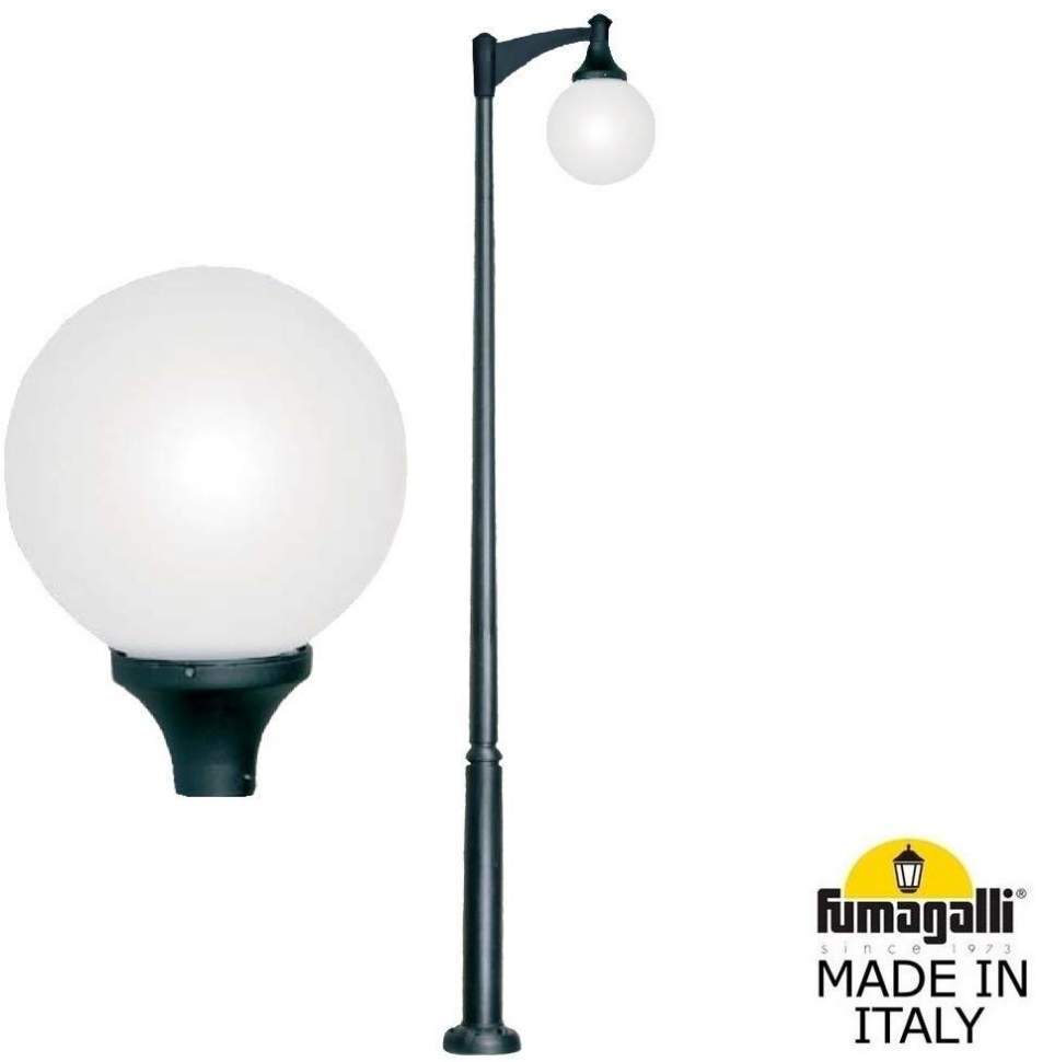 

Фонарный столб Fumagalli Globe 400 modern G41.372.a10.aye27 ip65 1 шт., Globe 400 modern