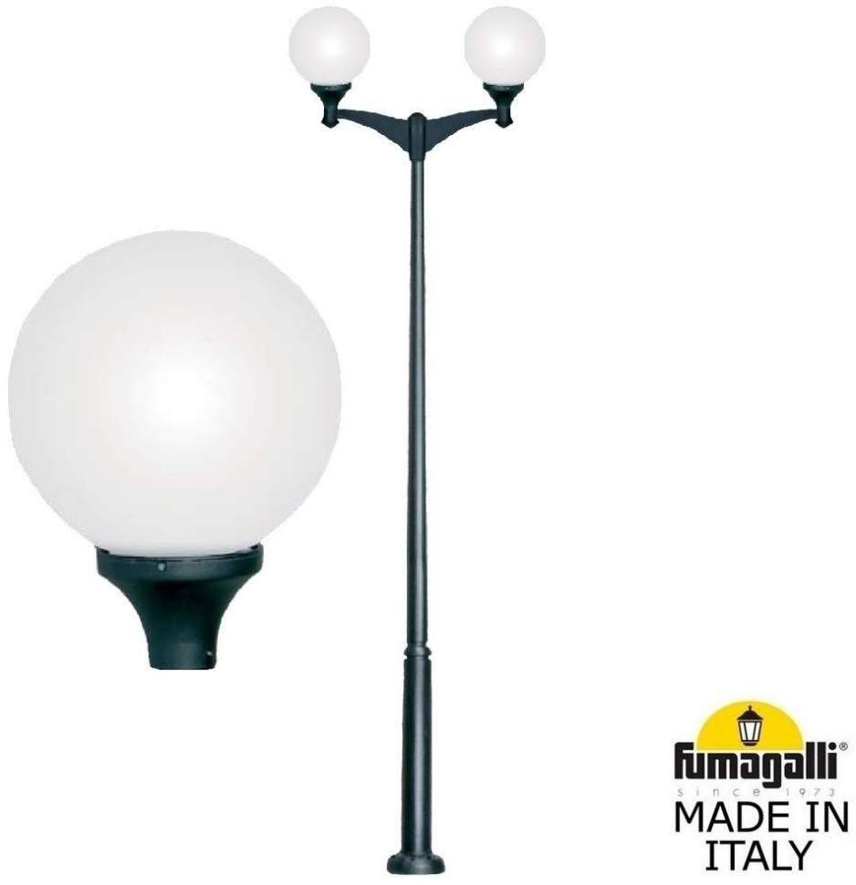 

Фонарный столб Fumagalli Globe 400 modern G41.372.a20.aye27 ip65 1 шт., Globe 400 modern