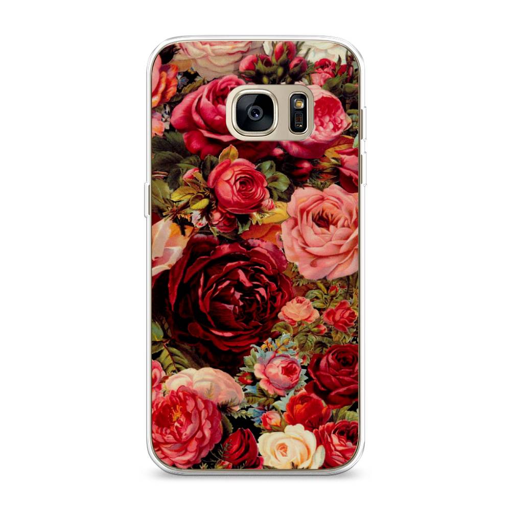 

Чехол Awog "Розы винтажные" для Samsung Galaxy S7 edge, 24650-8