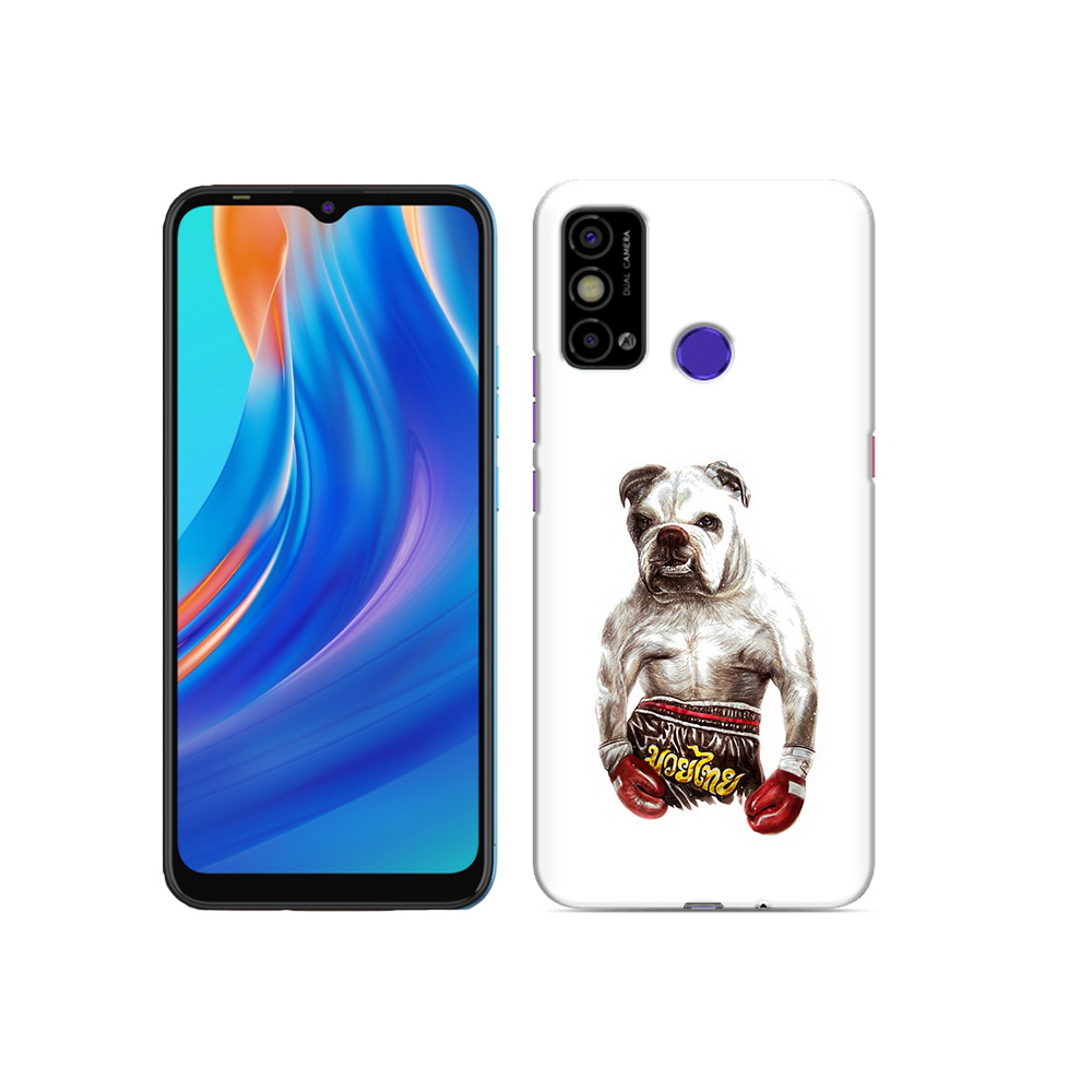 

Чехол MyPads Tocco для Tecno Spark Go боксер, Прозрачный, Tocco