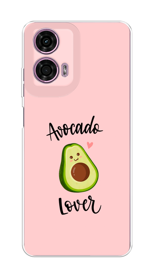 

Чехол на Motorola Moto G24 "Avocado lover", Розовый;зеленый, 243850-1