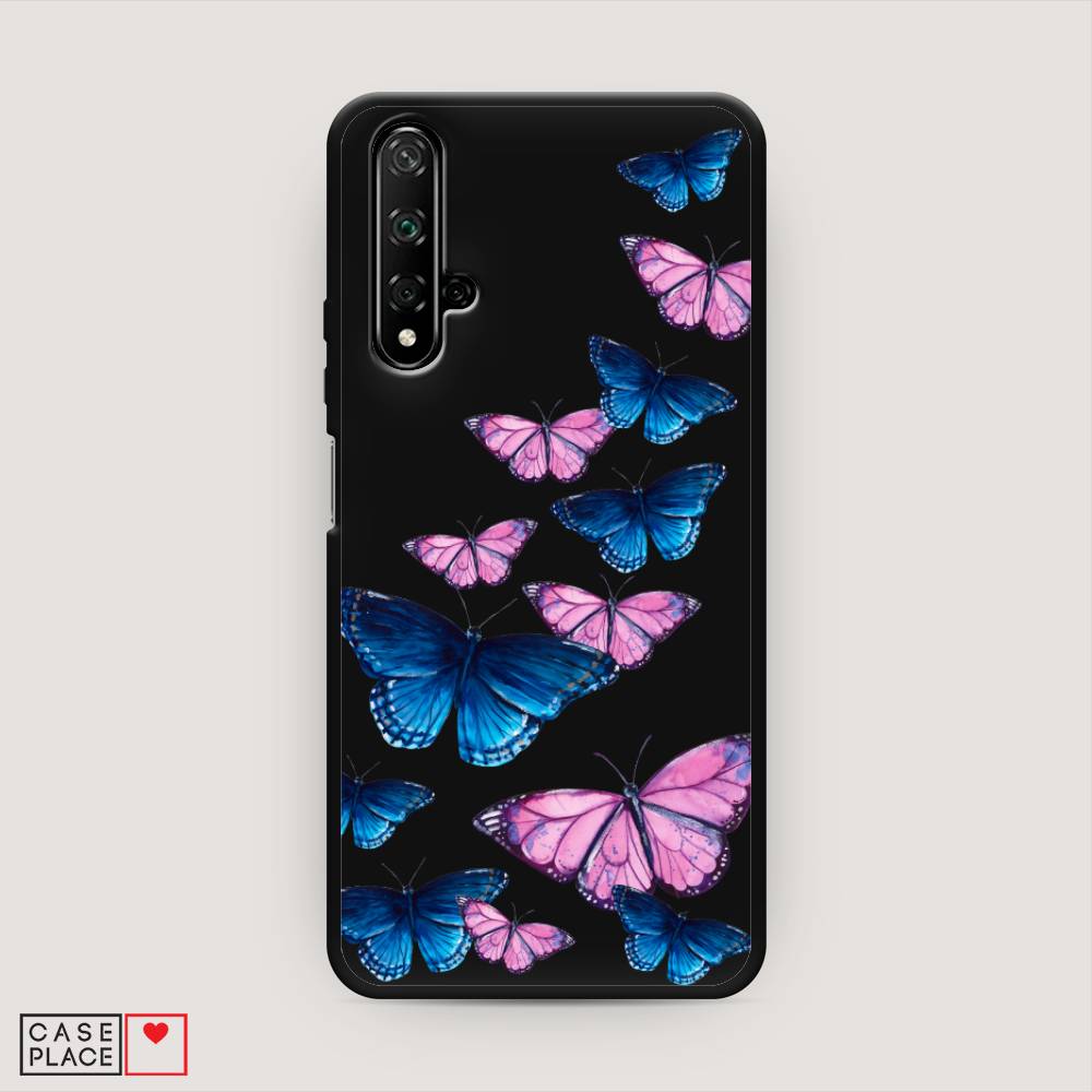 фото Чехол awog "полет бабочек" для honor 20