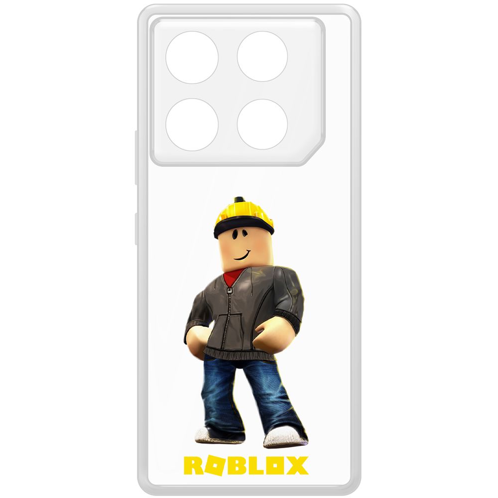 

Чехол-накладка Krutoff Clear Case Roblox-Строитель для INFINIX GT 20 Pro, Прозрачный