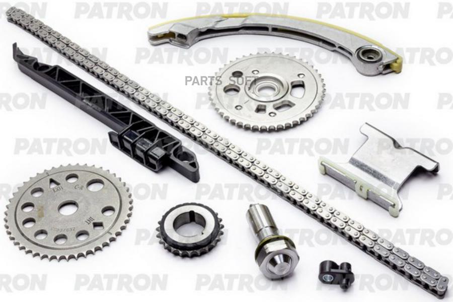

PATRON Комплект цепи ГРМ Цепь-1 Нат-1 Усп-3 Шест-3 OPEL Vectra 2.2i 16V Z22YH 03- Z=148