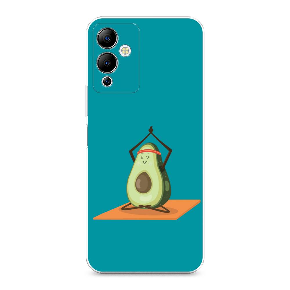 

Чехол на Infinix Note 12i "Расслабься с авокадо", Голубой, 3102050-6