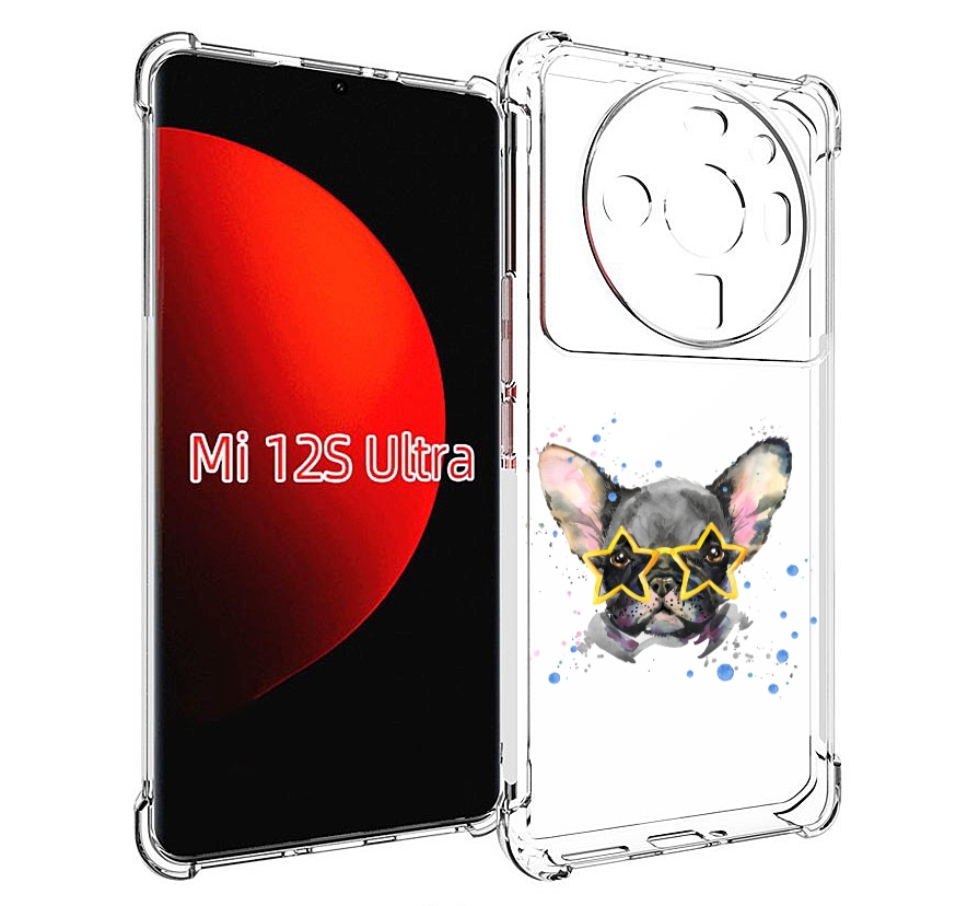 

Чехол MyPads буля в очках для Xiaomi 12S Ultra, Прозрачный, Tocco
