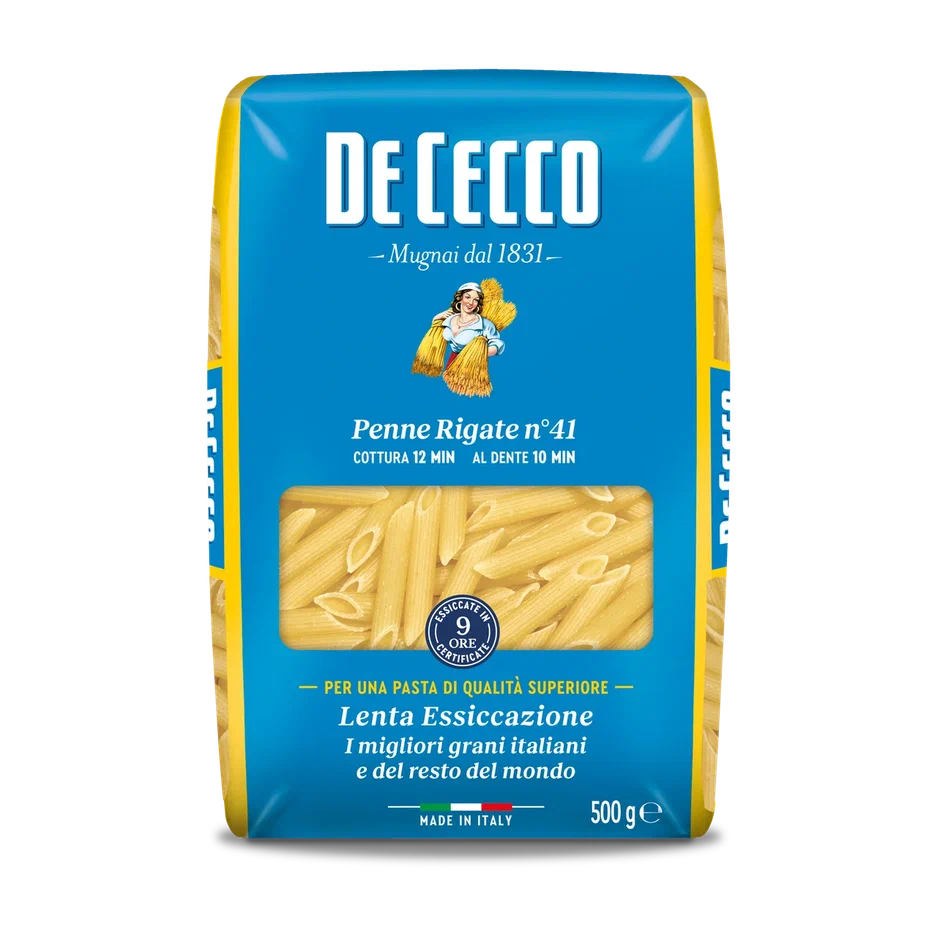 Макароны De Cecco пенне ригате, №41, 500 г