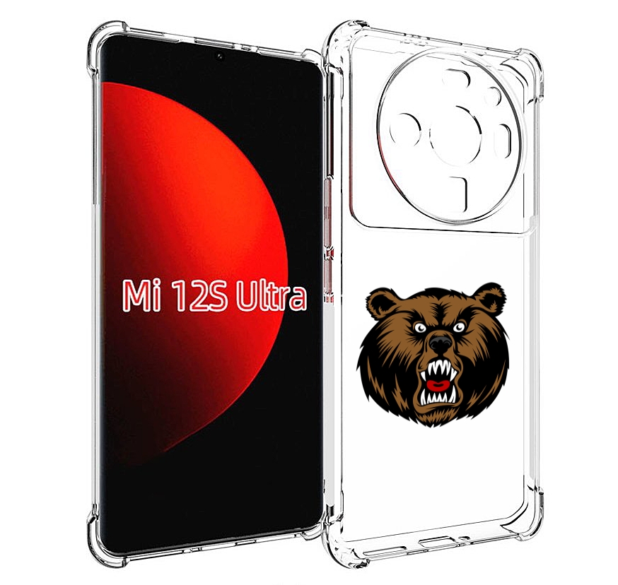 

Чехол MyPads бурый для Xiaomi 12S Ultra, Прозрачный, Tocco