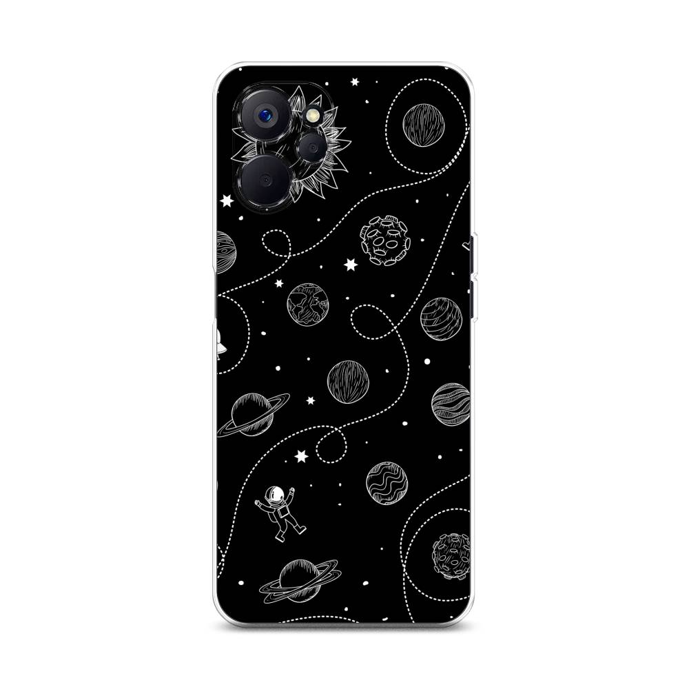 

Чехол Awog на Realme 10 5G "В невесомости", Бежевый, 2512650-4