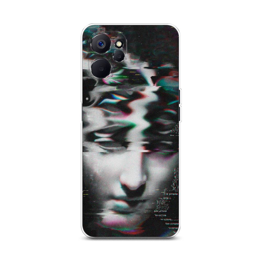 

Чехол Awog на Realme 10 5G "Glitch Art", Серый, 2512650-9