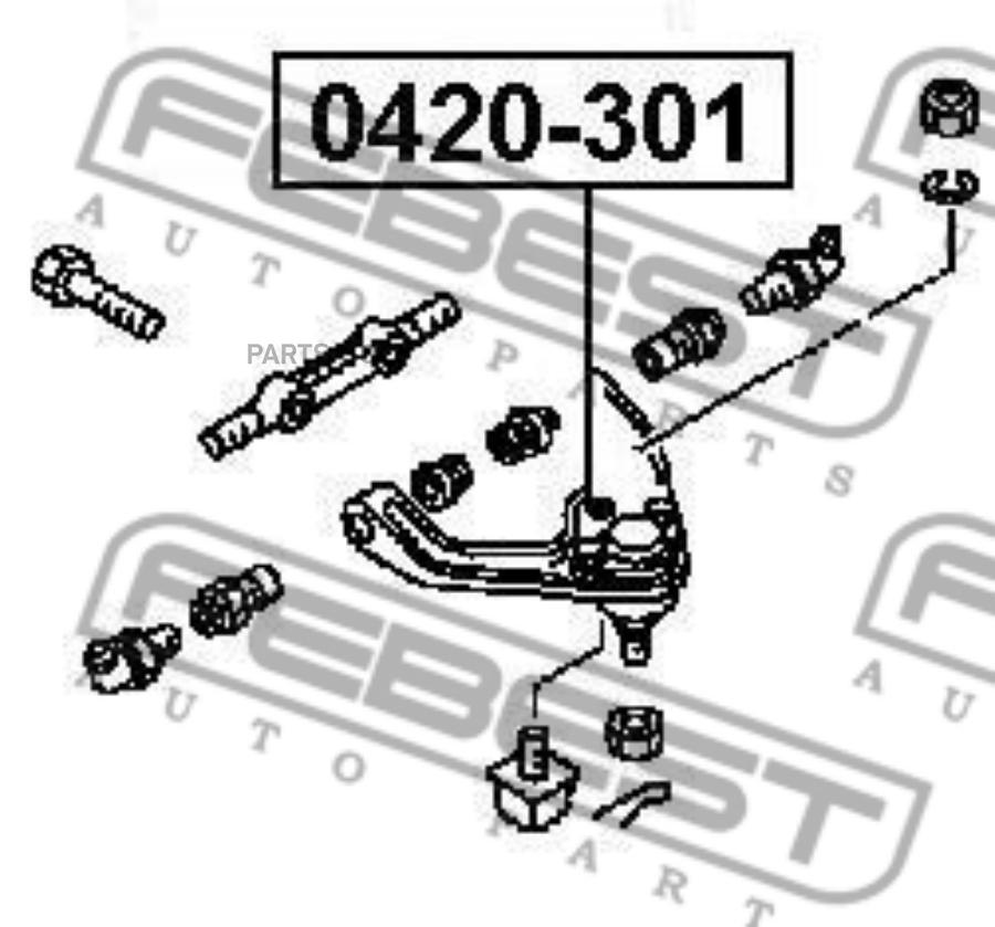 

Опора Шаровая Верхняя Febest Febest арт. 0420-301
