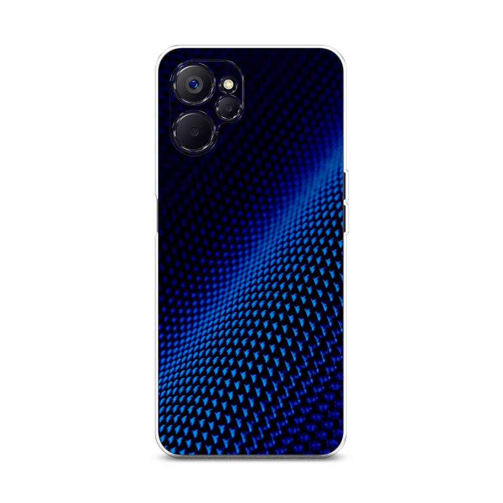 

Чехол Awog на Realme 10 5G "Синий карбон", Черный;синий, 2512650-3