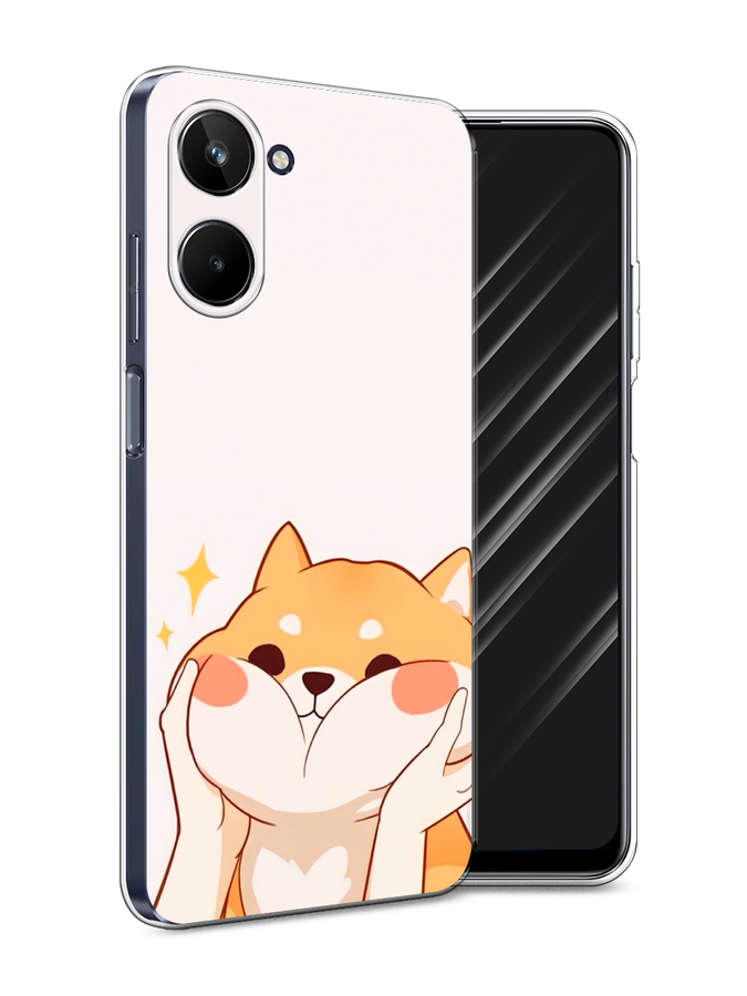 

Чехол Awog на Realme 10 5G "Сладкий песик", Оранжевый, 2512650-1