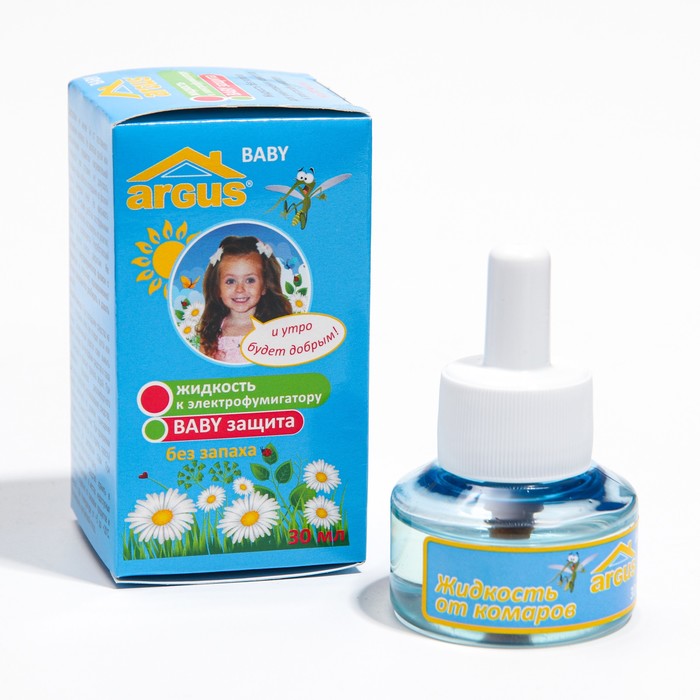 Дополнительный флакон-жидкость ARGUS BABY детский без запаха 30 мл (2 шт)