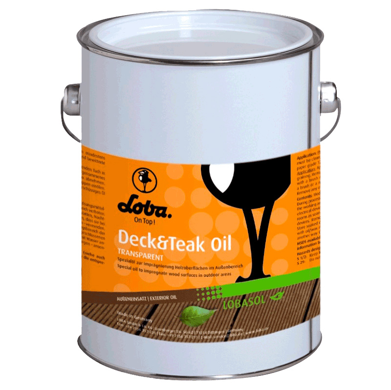 Масло-воск Loba Deck Oil (2.50 л.) натуральный