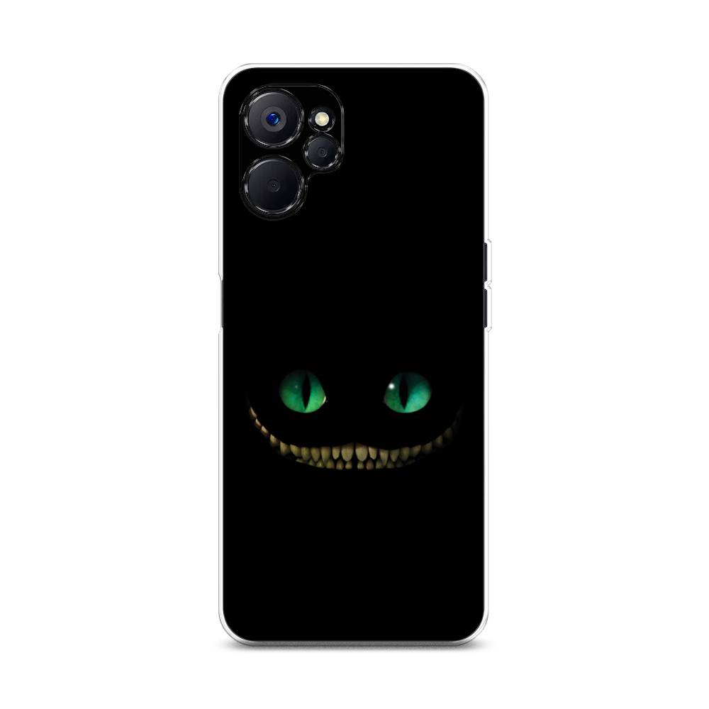 

Чехол Awog на Realme 10 5G "Зеленоглазый чеширский кот", Черный, 2512650-10