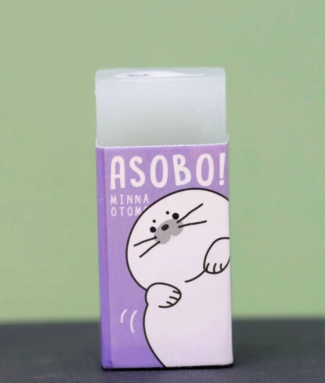 

Ластик канцелярский Asobo 131177, ПВХ, 2x5x7 см, Разноцветный, Ластик