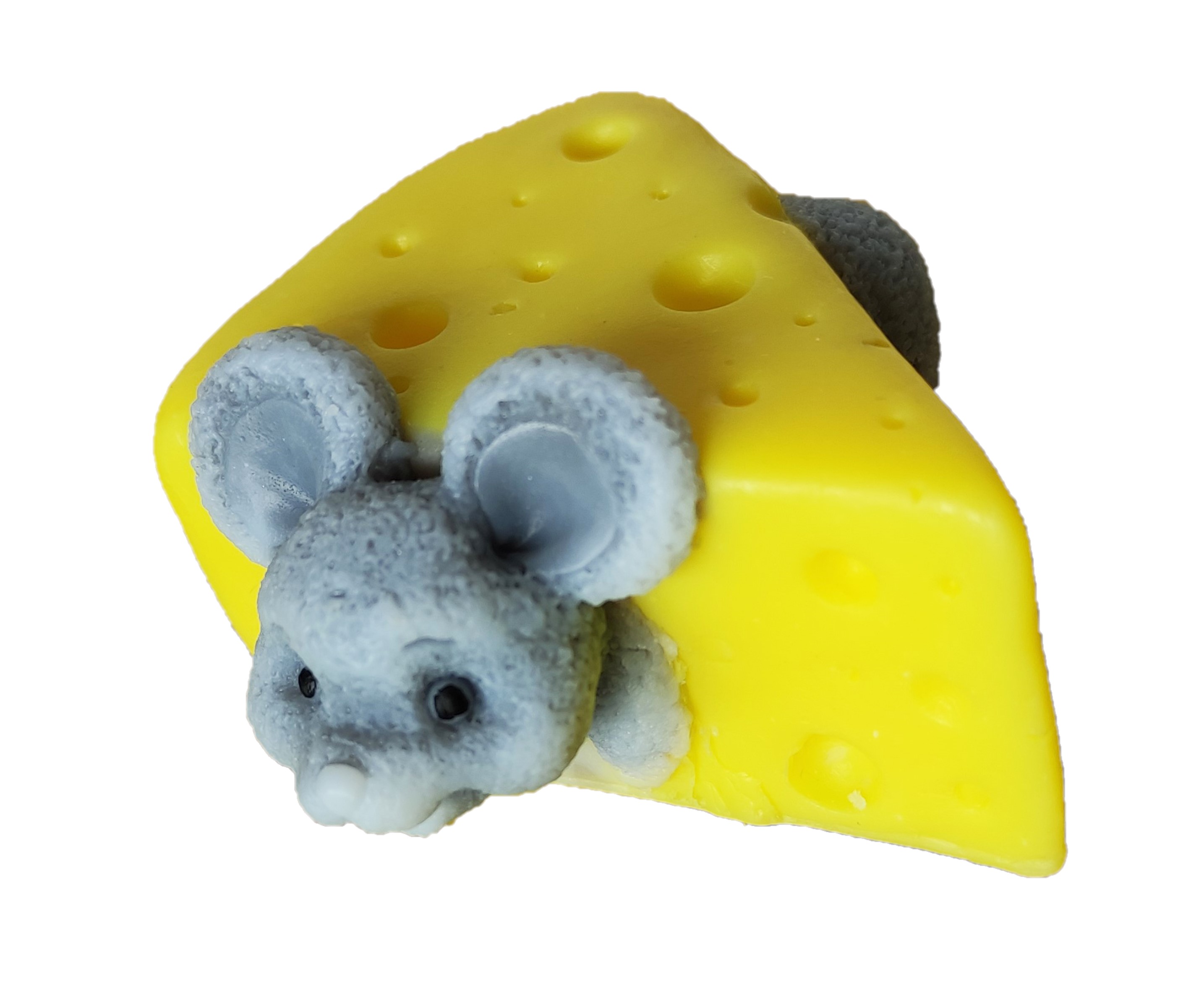 

Мыло ручной работы Milotto фигурное Мышонок в сыре, lem4366