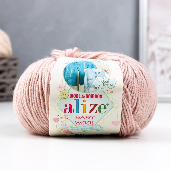 

Пряжа Alize Baby Wool 40% шерсть, 40% акрил, 20% бамбук 175м/50гр 382, Разноцветный