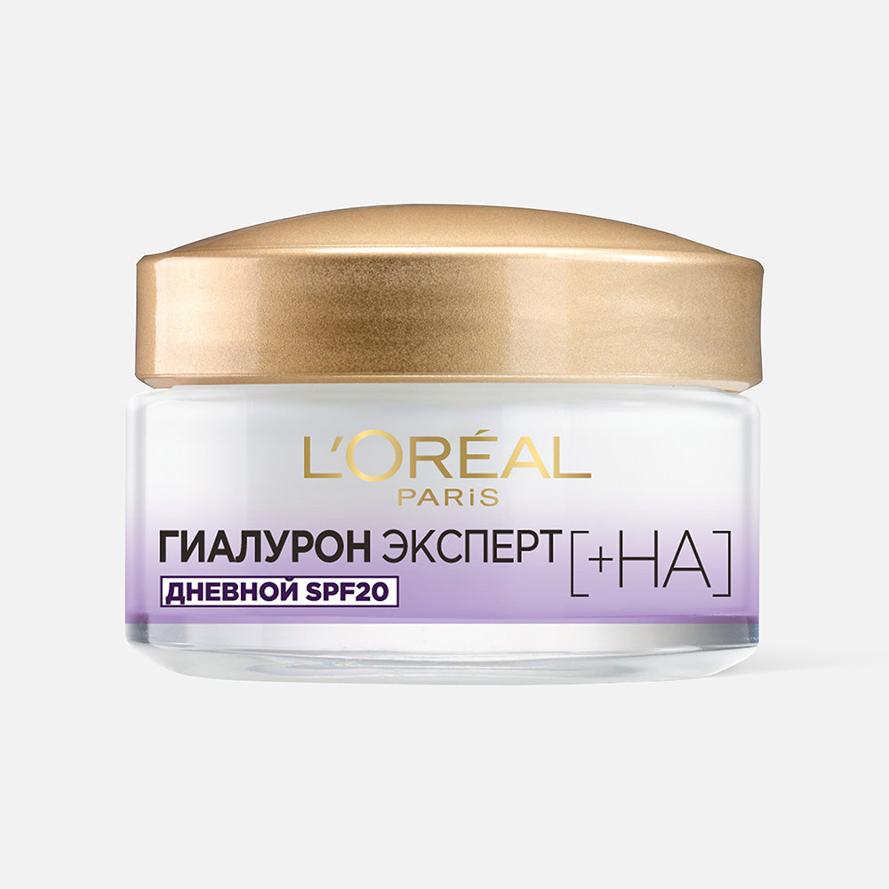 Крем для лица L’Oreal Paris Гиалурон эксперт SPF20, увлажняющий, дневной, 50 мл