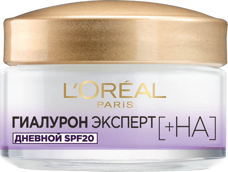 Крем для лица L’Oreal Paris Гиалурон эксперт SPF20, увлажняющий, дневной, 50 мл