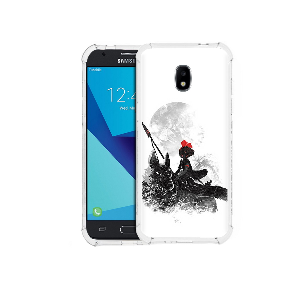 

Чехол MyPads Tocco для Samsung Galaxy J3 (2017) мононоке (PT74067.575.481), Прозрачный, Tocco