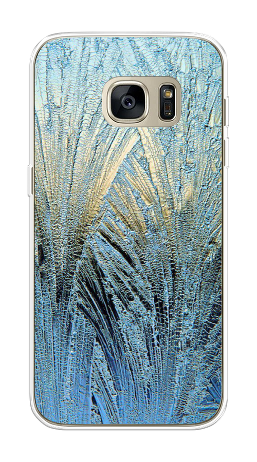 

Чехол Awog на Samsung Galaxy S7 edge "Лёд", Голубой, 24650-4