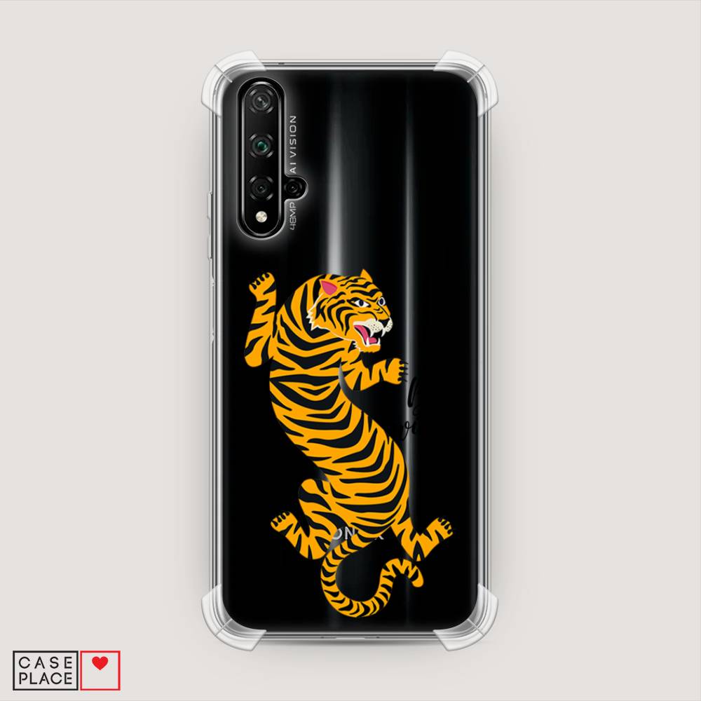 фото Чехол awog "tiger be wind" для honor 20